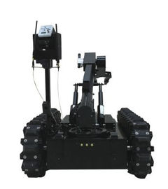 Eliminação de ordenança explosiva de enrolamento flexível do robô do EOD com sistema de controlo
