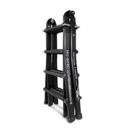 Escada de dobradura tática interna/exterior, escada de pouco peso para a luta contra o incêndio/desastres