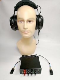Dispositivo de escuta da parede ajustável da gravação com 9V a bateria HWCW-IV