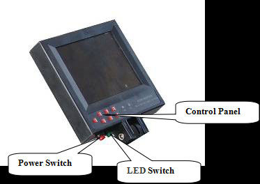 Portable sob o sistema de vigilância 5,6&quot; do veículo painel LCD com comprimento visível das luzes 155cm