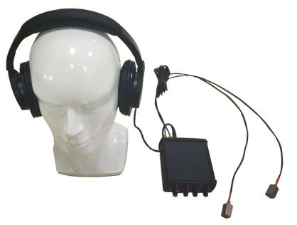 Dispositivo de escuta da parede ajustável da gravação com 9V a bateria HWCW-IV