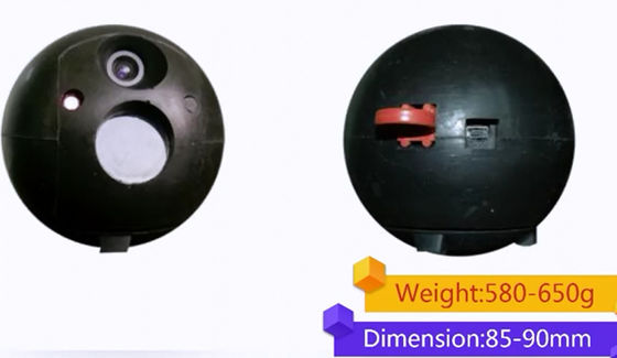 bola remota 360° da fiscalização da distância 85mm de 30m que gerencie