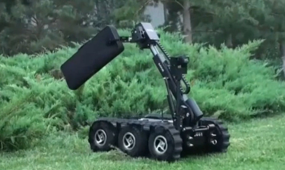 Robô fazendo à máquina da eliminação de bomba da precisão com cor do preto da capacidade da carga 140kg