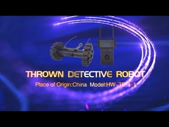Lançado um robô detetive movendo-se a uma velocidade de 0,6 m/s com gravação de vídeo, funções fotográficas